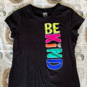 Girls Justice black t-shirt